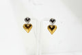 Duo Heart Earrings