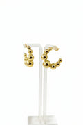 Golden Orbit Hoops