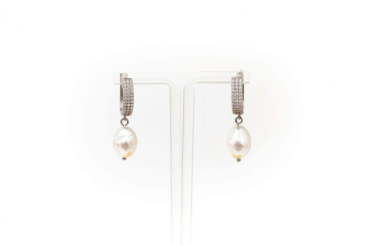 Lumière Silver Earrings