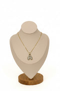 Bubble Initial Necklace